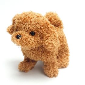 Children's simulation electric dog (Option: Teddy)