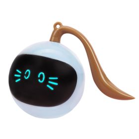 FOS Magic Ball Pet Electric Intelligent Cat Teaser (Option: Blue-USB)