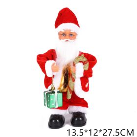 Electric Bell Santa Claus Toy (Option: Gift Box Style)