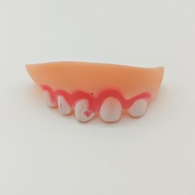 Fashion Simple Halloween Weird Fake Teeth Toys (Option: Adzuki Beans Teeth)